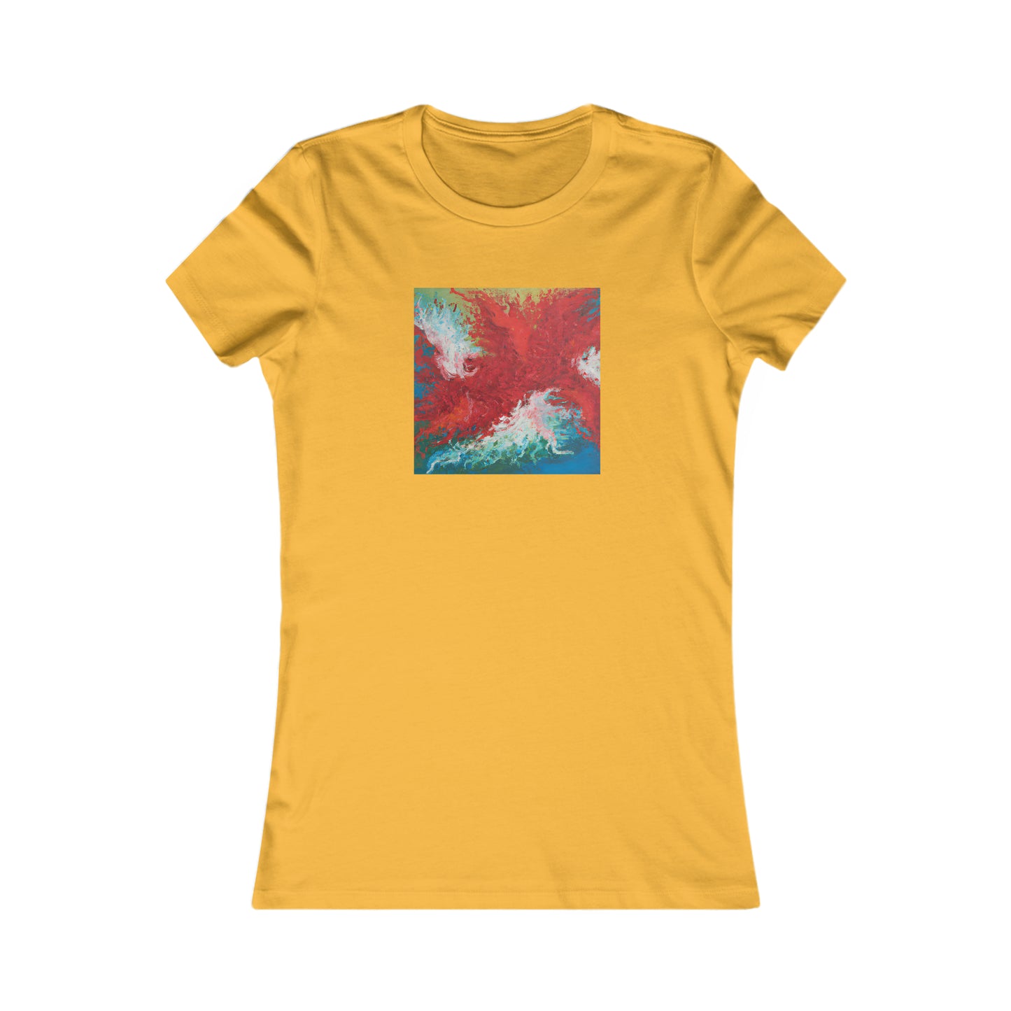 Fluoridium Hexanate - Chemistry, Abstractly - Ladies' Cut Tee