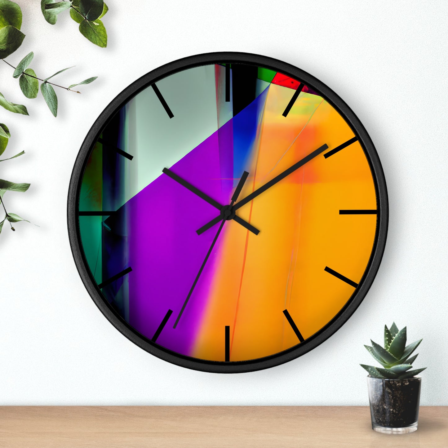 Curtis Klein - Friction Force, Abstractly - Wall Clock