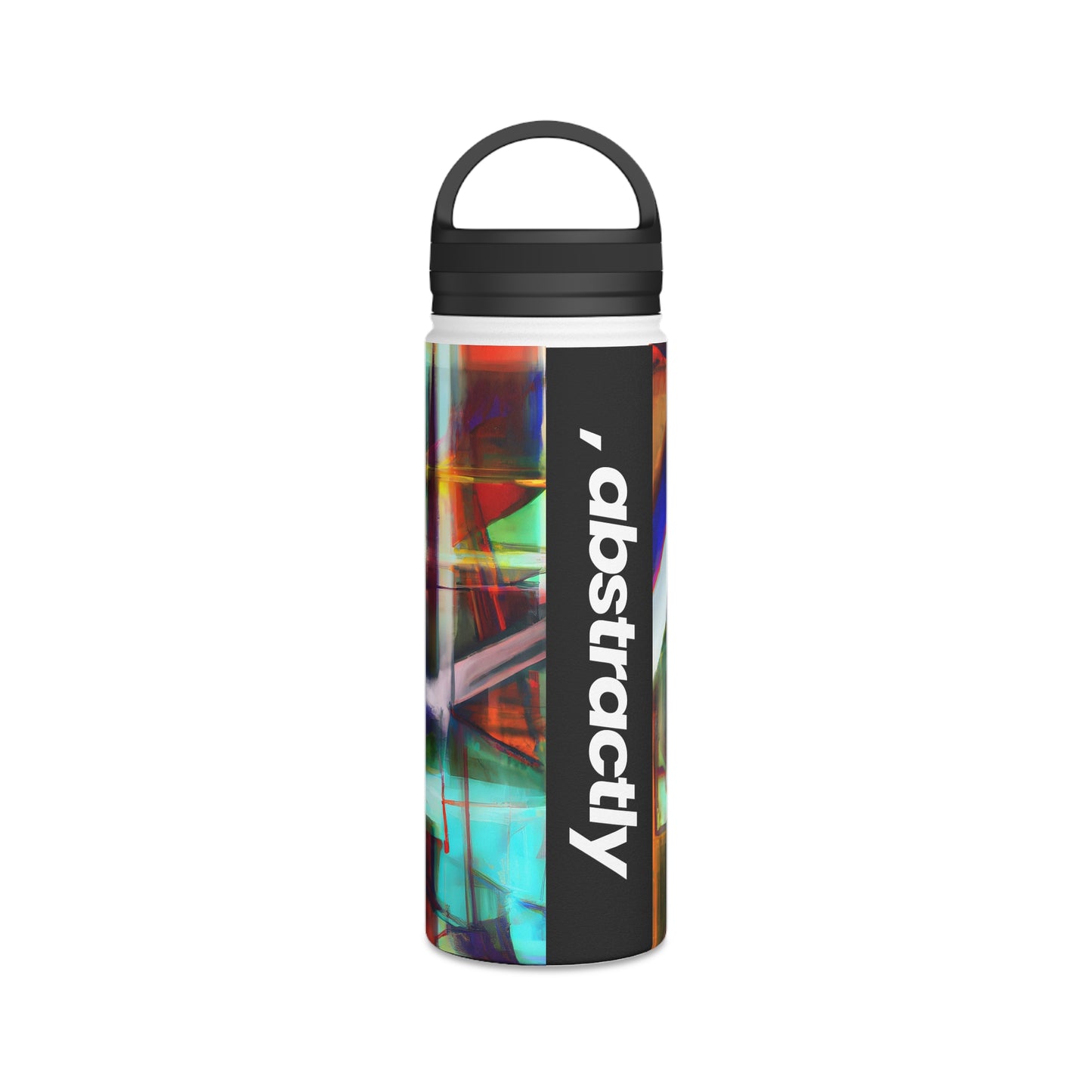 Leonard Kleinberg - Electric Force, Abstractly - Stainless Steel Water Bottle