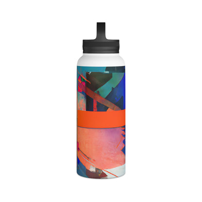 Ariana Sanders - Tension Force, Abstractly - Stainless Steel Water Bottle