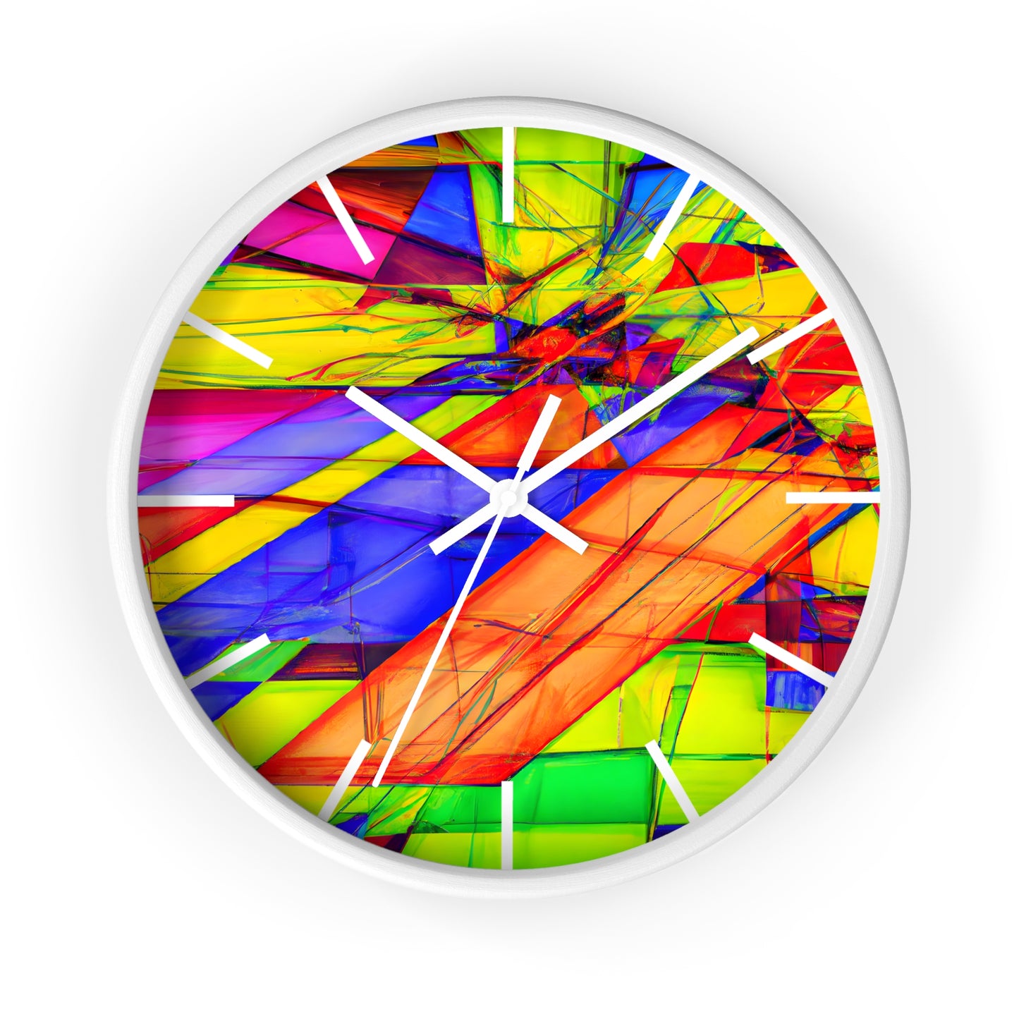 Valerie Higgs - Electric Force, Abstractly - Wall Clock