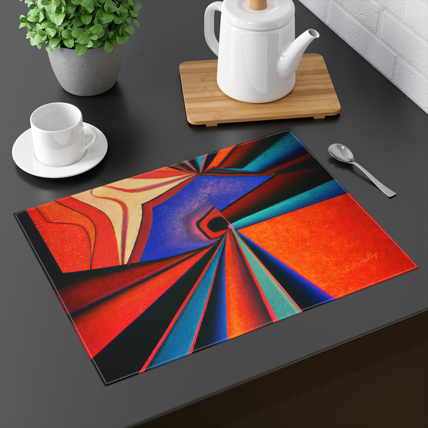 Kenneth Hadley - Weak Force, Abstractly - Placemat