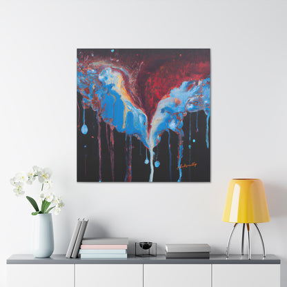 Quantum Quicksilver Crystal - Chemistry, Abstractly - Canvas