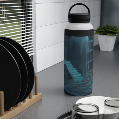 Integrity Vision - General Ledger, Abstractly - Stainless Steel Water Bottle