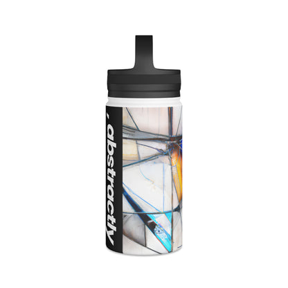 Frederick Hansen - Strong Force, Abstractly - Stainless Steel Water Bottle