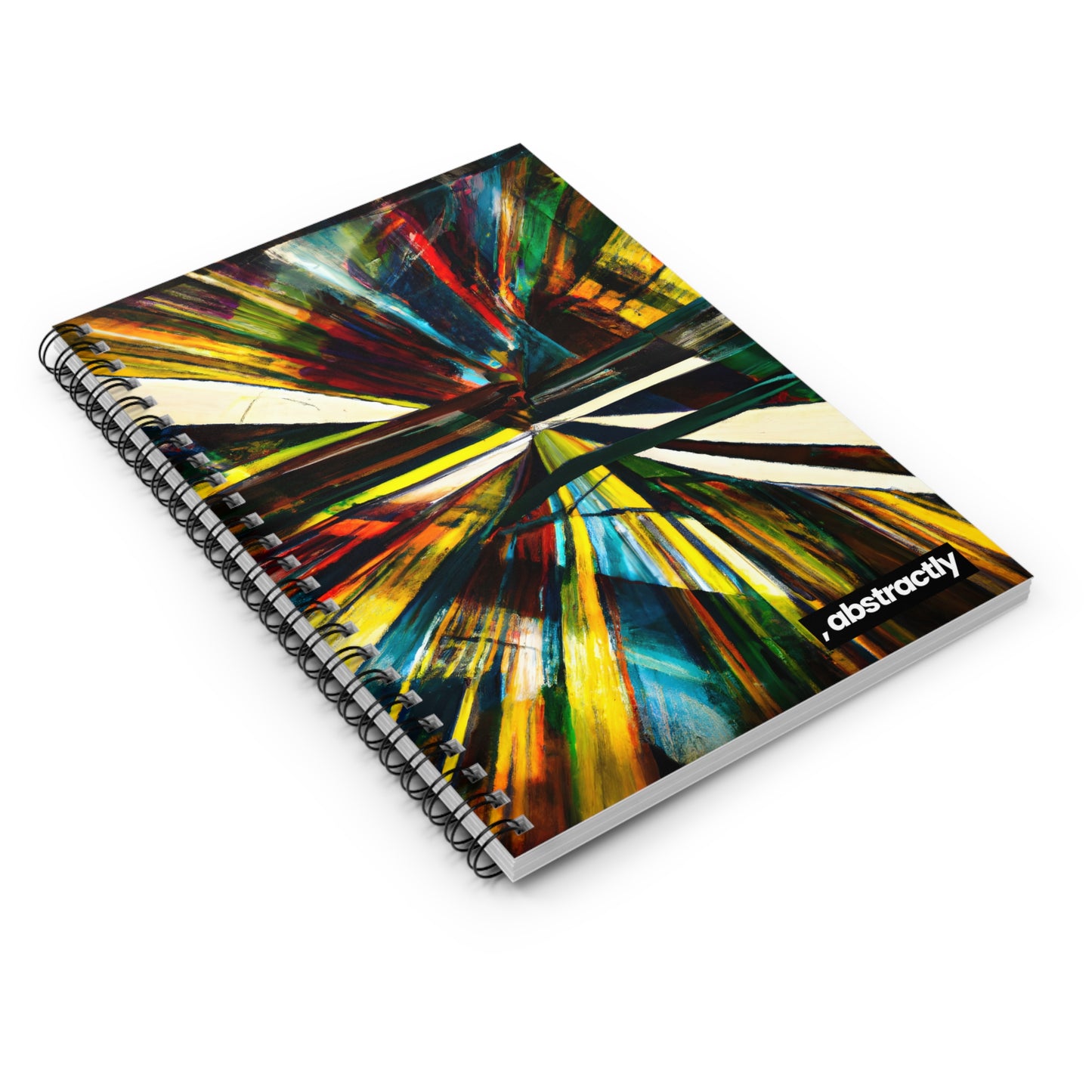 Daryl Norton - Electric Force, Abstractly - Spiral Notebook