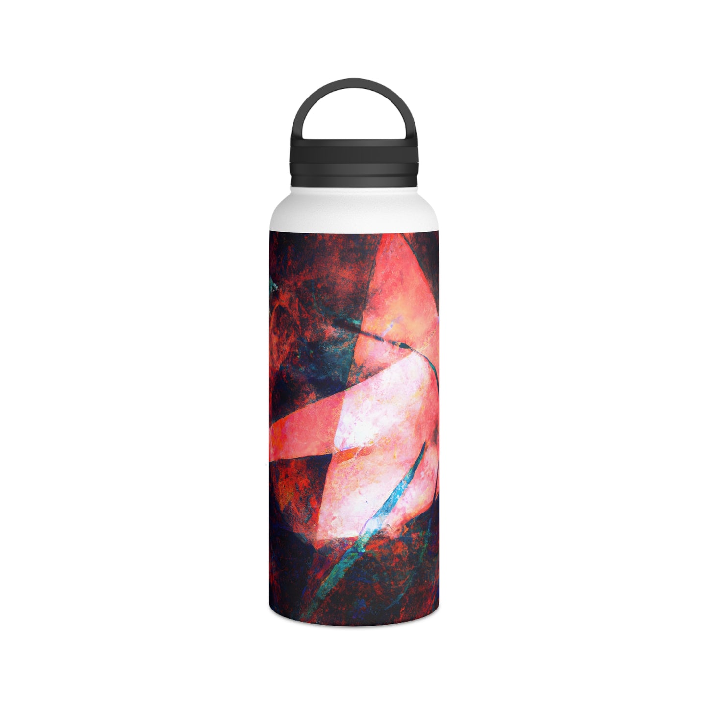 Albert Delgado - Electromagnetic Force, Abstractly - Stainless Steel Water Bottle