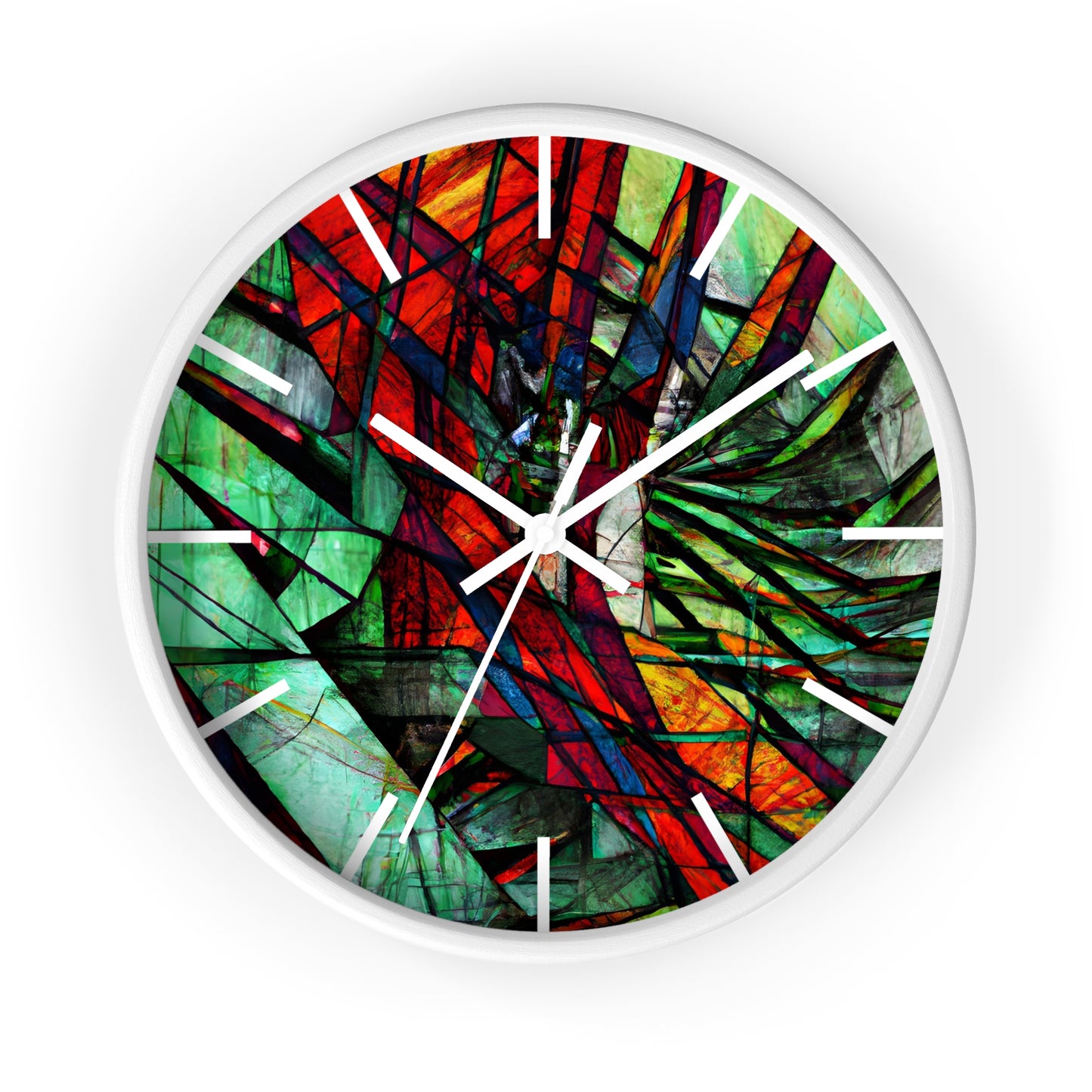 Nora Blythe - Gravity Force, Abstractly - Wall Clock