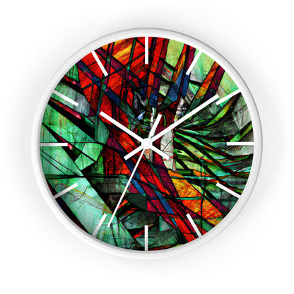 Nora Blythe - Gravity Force, Abstractly - Wall Clock