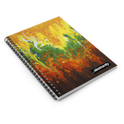 Andromeda Ionite - Chemistry, Abstractly - Spiral Notebook