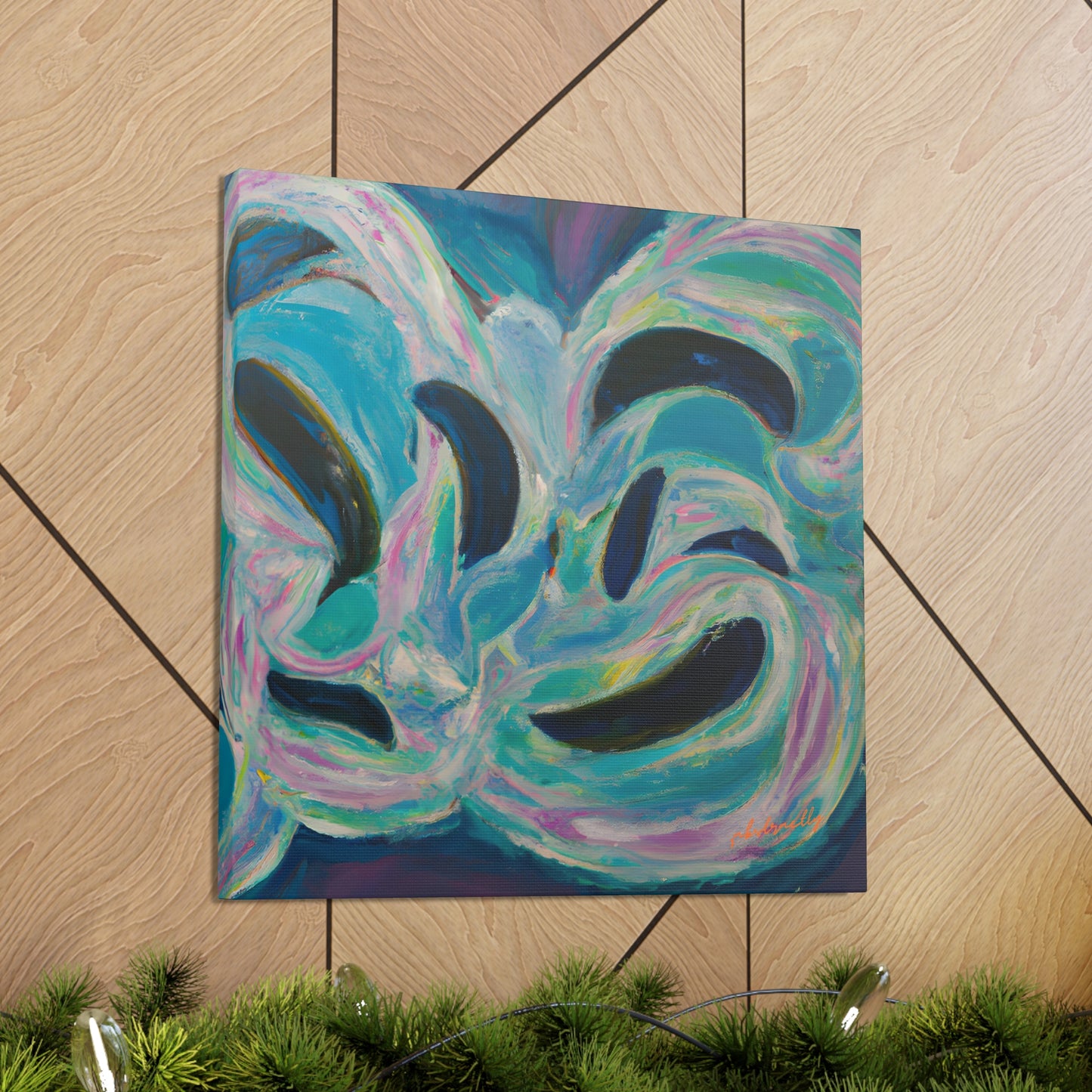 Astro Hydrogenite - Chemistry, Abstractly - Canvas