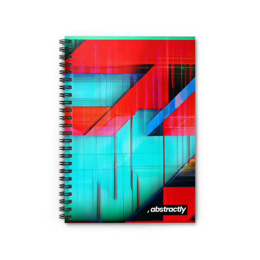 Esther Bernstein - Tension Force, Abstractly - Spiral Notebook