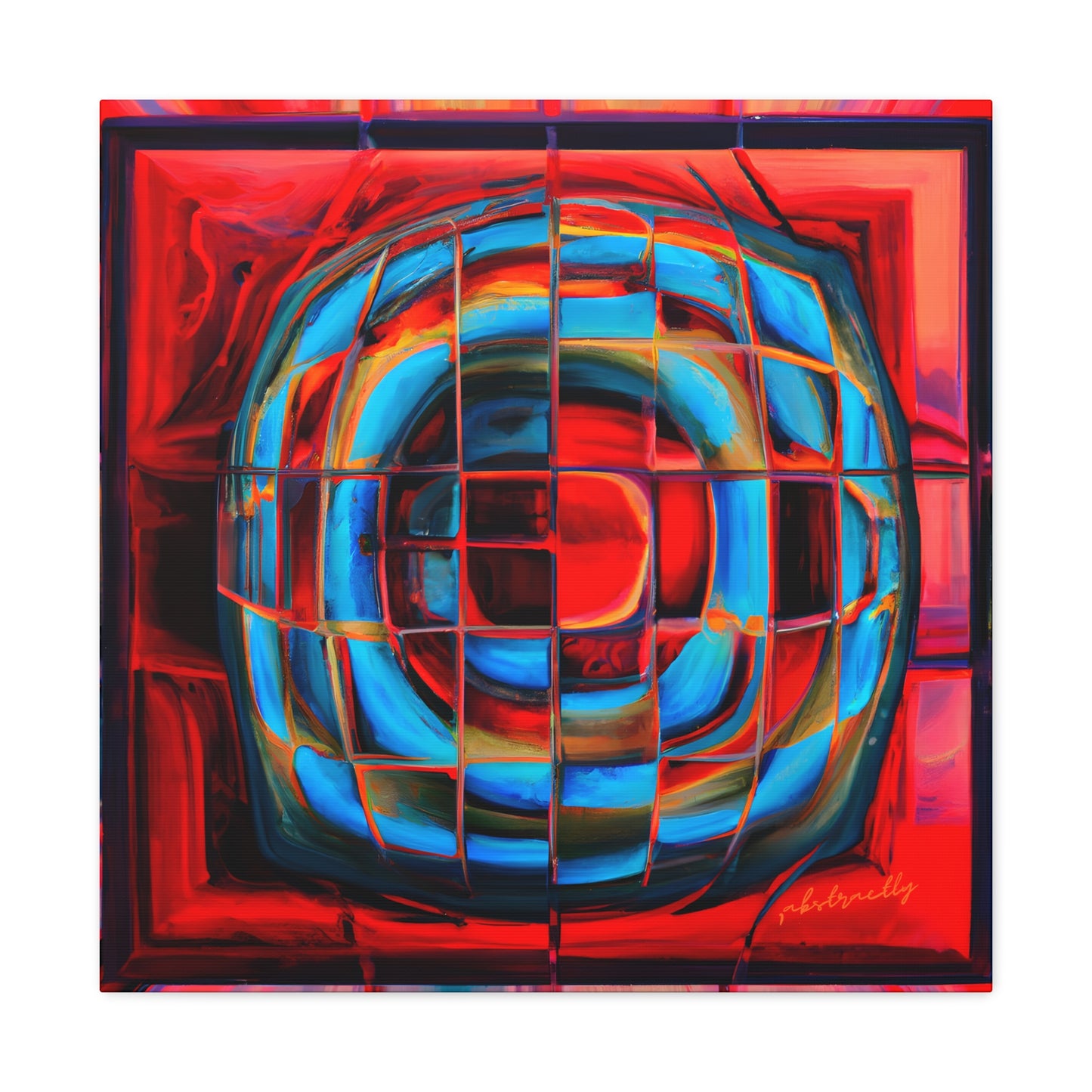 Felix Linderholm - Magnetic Force, Abstractly - Canvas