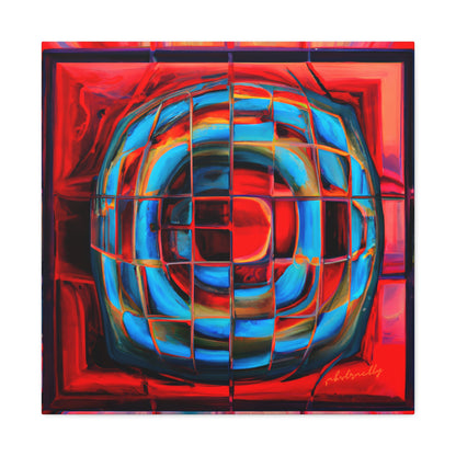 Felix Linderholm - Magnetic Force, Abstractly - Canvas