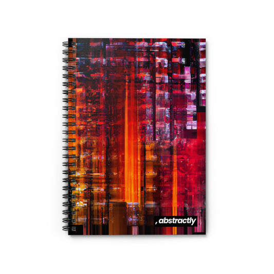 Harrison Blackwell - Air Resistance Force, Abstractly - Spiral Notebook