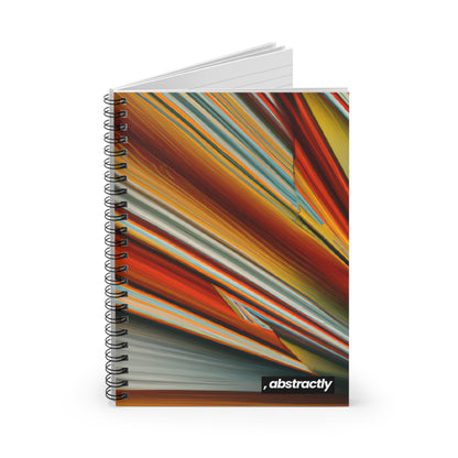 Melvin Strickland - Friction Force, Abstractly - Spiral Notebook