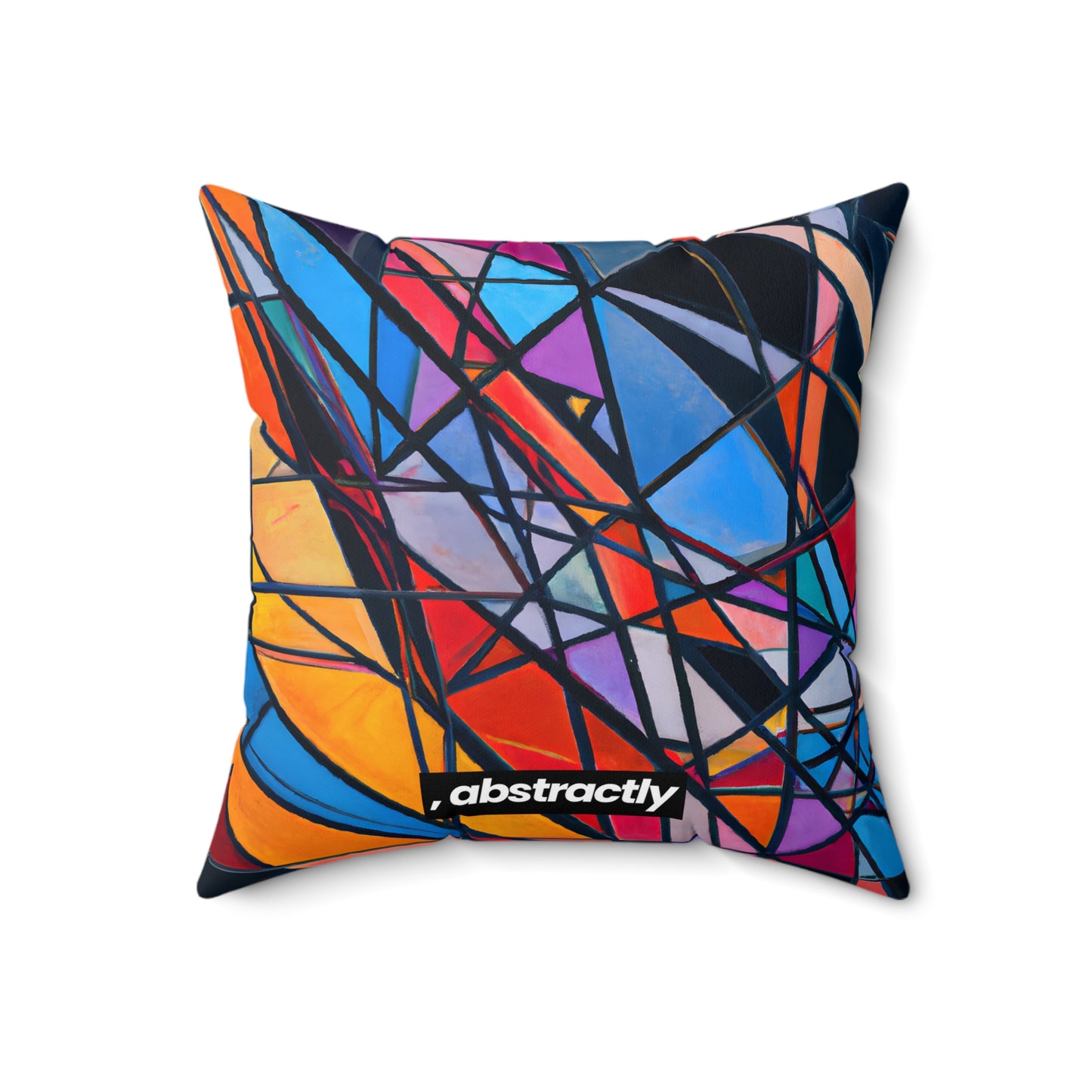 Felix Thornton - Gravity Force, Abstractly - Faux Suede Throw Pillow