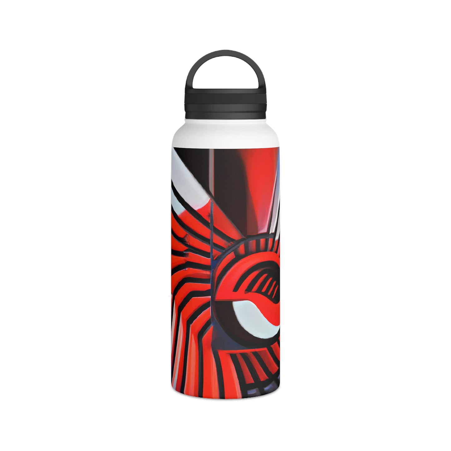 Aaron Feldman - Electric Force, Abstractly - Stainless Steel Water Bottle