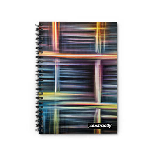 Mary Fermi - Air Resistance Force, Abstractly - Spiral Notebook