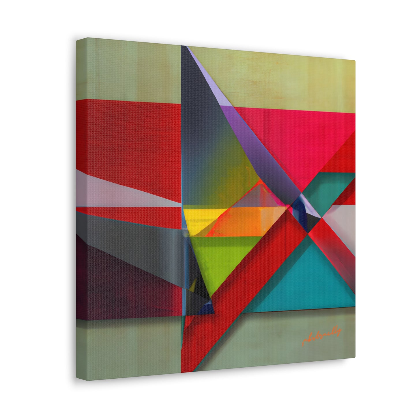 Thomas Sanderson - Friction Force, Abstractly - Canvas