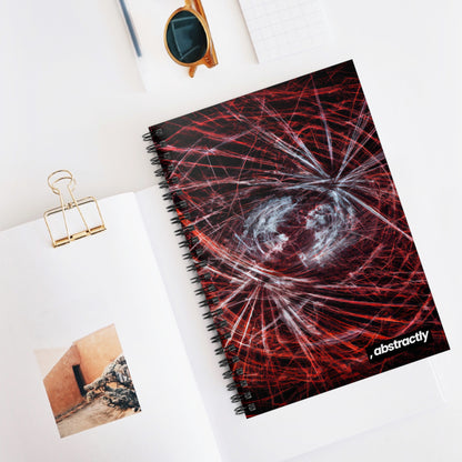 Maxine Hawthorne - Electromagnetic Force, Abstractly - Spiral Notebook