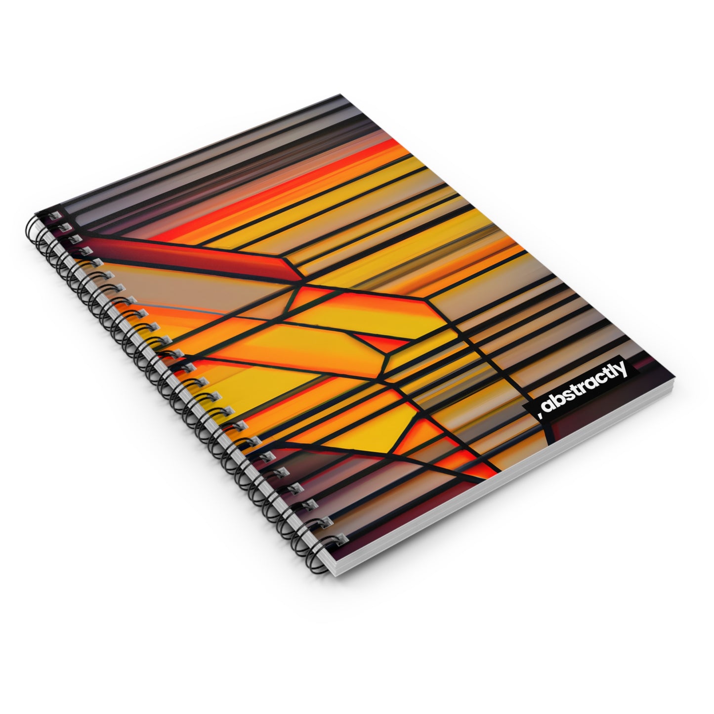 Adrian Walsh - Gravity Force, Abstractly - Spiral Notebook