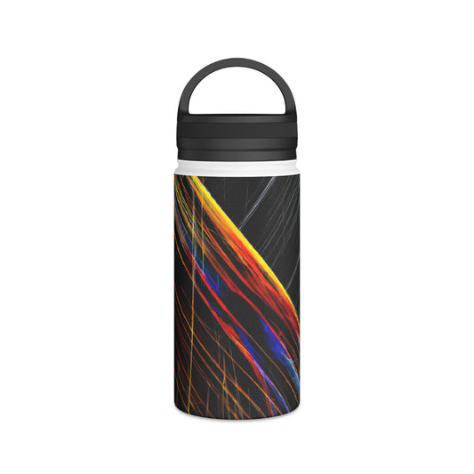 Marion Huxley - Electric Force, Abstractly - Stainless Steel Water Bottle