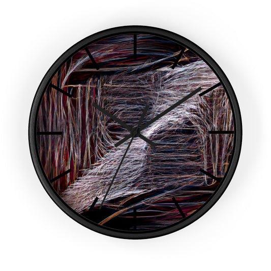 Francis Hardwick - Spring Force, Abstractly - Wall Clock