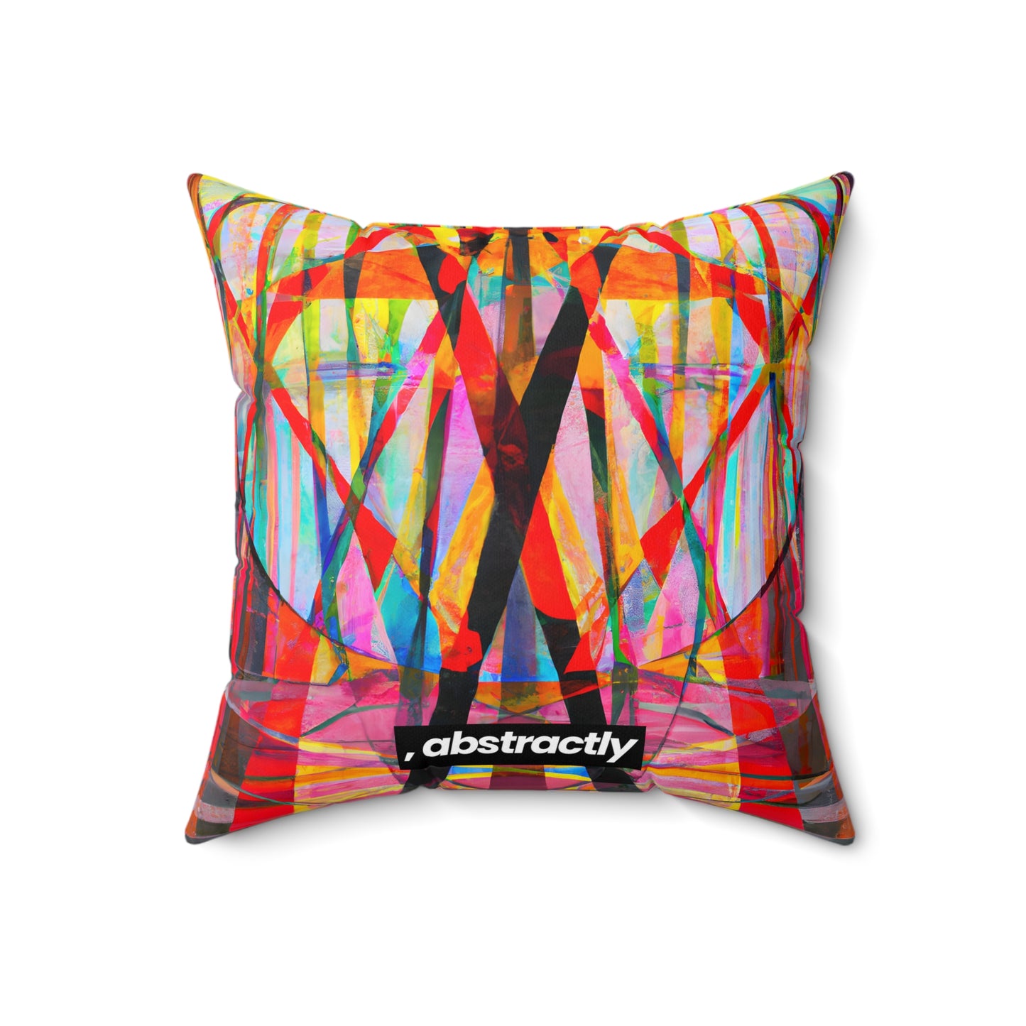 Milton Browning - Normal Force, Abstractly - Faux Suede Throw Pillow