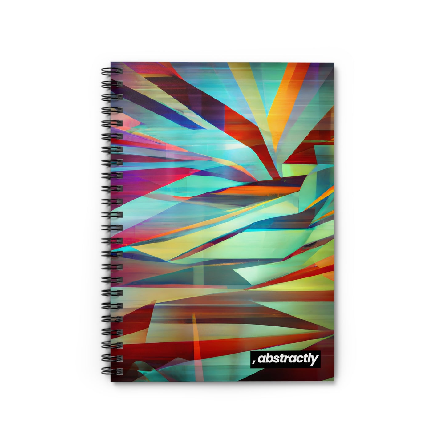 Lilly Stark - Gravity Force, Abstractly - Spiral Notebook