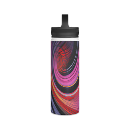 Adelaide Kaczynski - Air Resistance Force, Abstractly - Stainless Steel Water Bottle