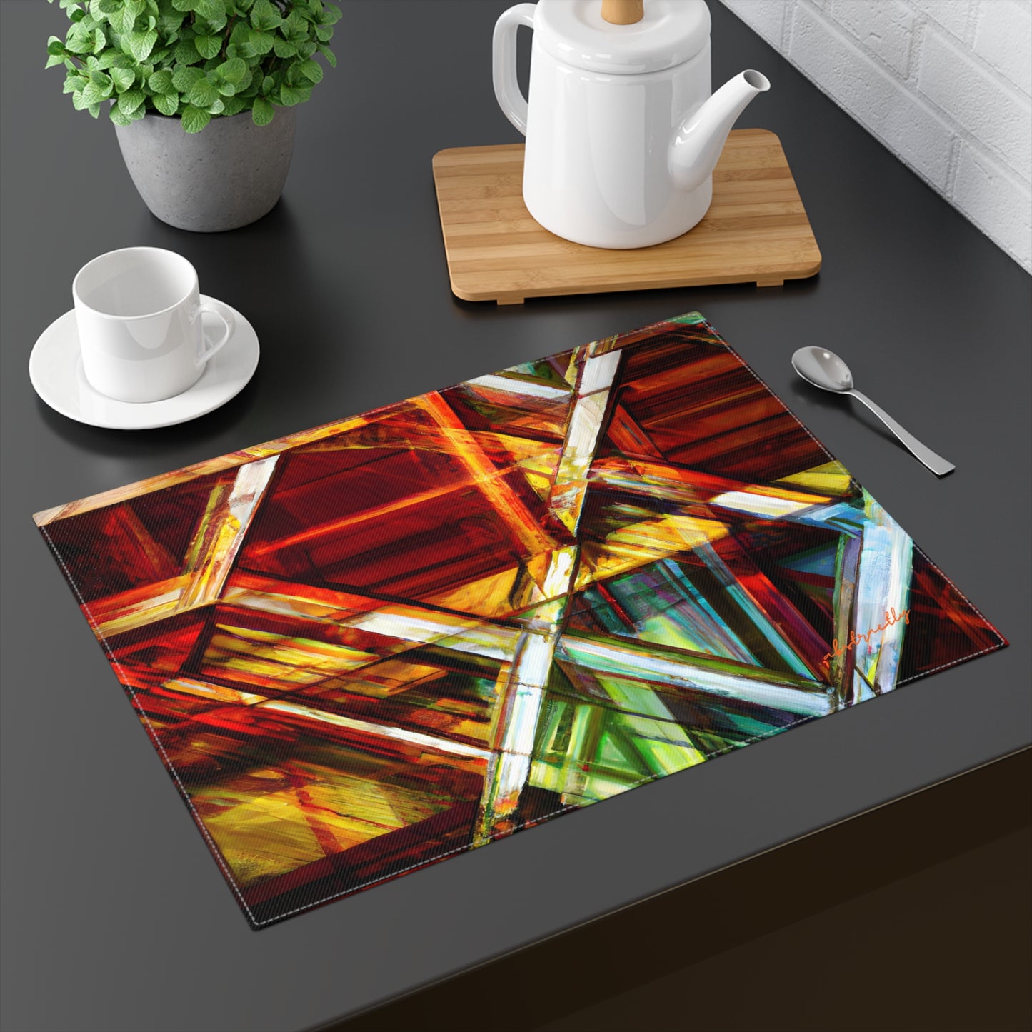 Aurelia Reynolds - Applied Force, Abstractly - Placemat