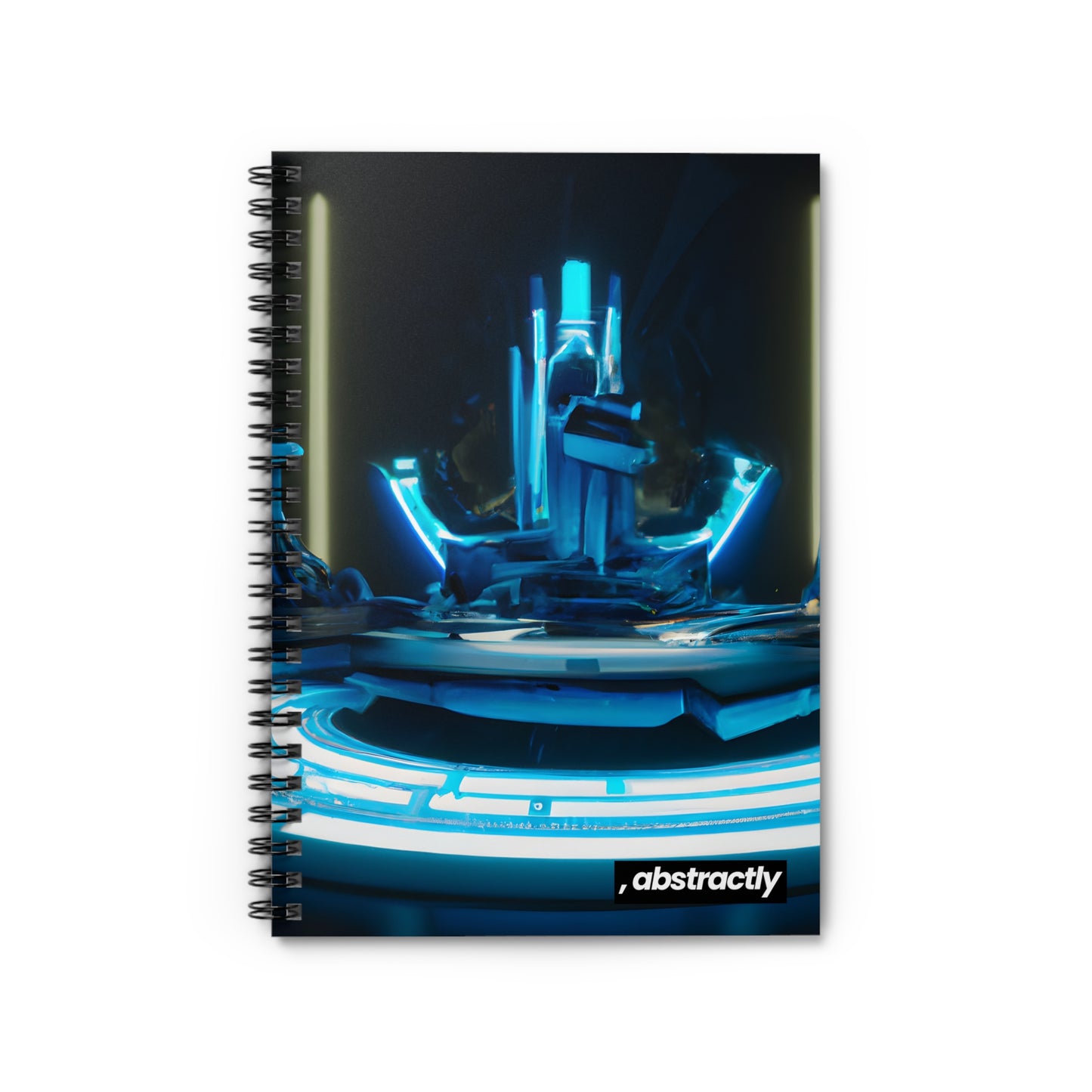 Vertex Financial - Asset, Abstractly - Spiral Notebook