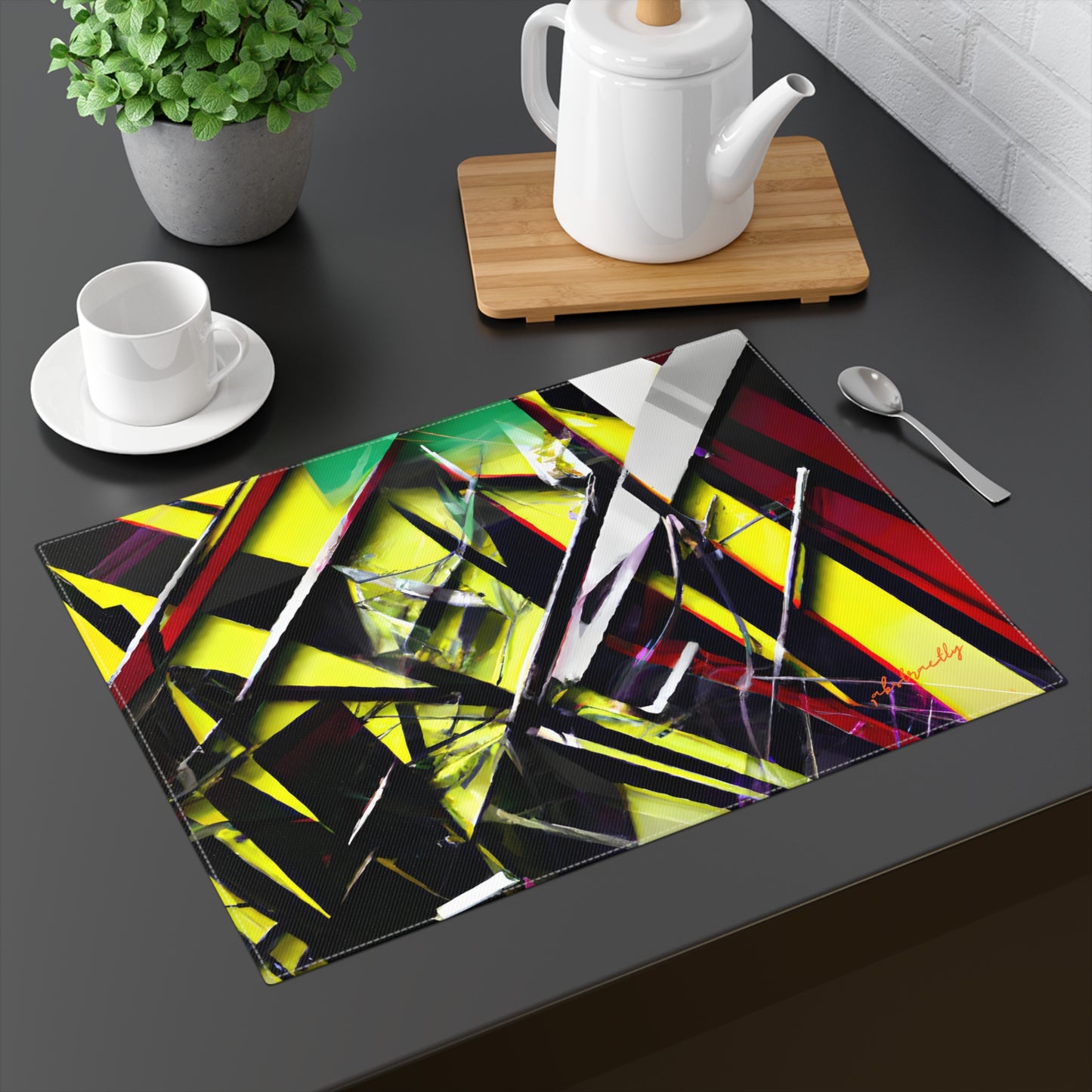 Audrey Rasmussen - Applied Force, Abstractly - Placemat