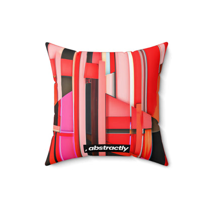 Joseph Whitlock - Weak Force, Abstractly - Faux Suede Throw Pillow