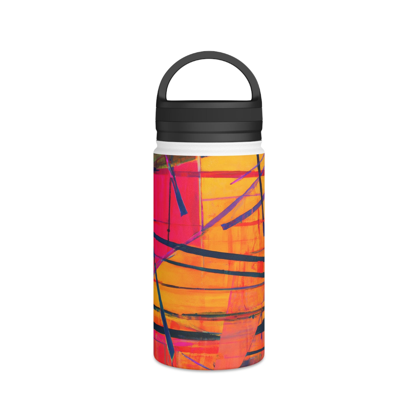 Alice Feldman - Electric Force, Abstractly - Stainless Steel Water Bottle