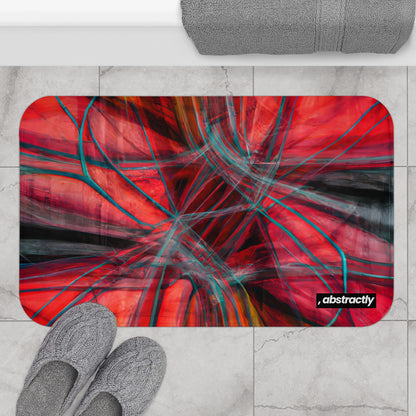 Lois Strauss - Electromagnetic Force, Abstractly - Bath Mat