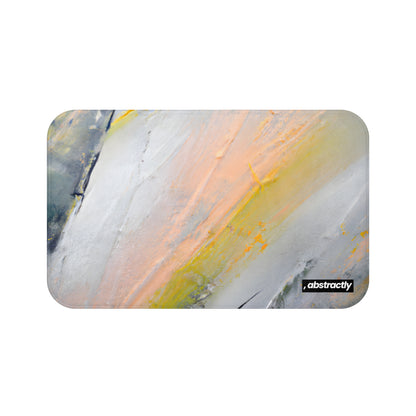 Astroflite Crystal - Aluminum, Abstractly - Bath Mat