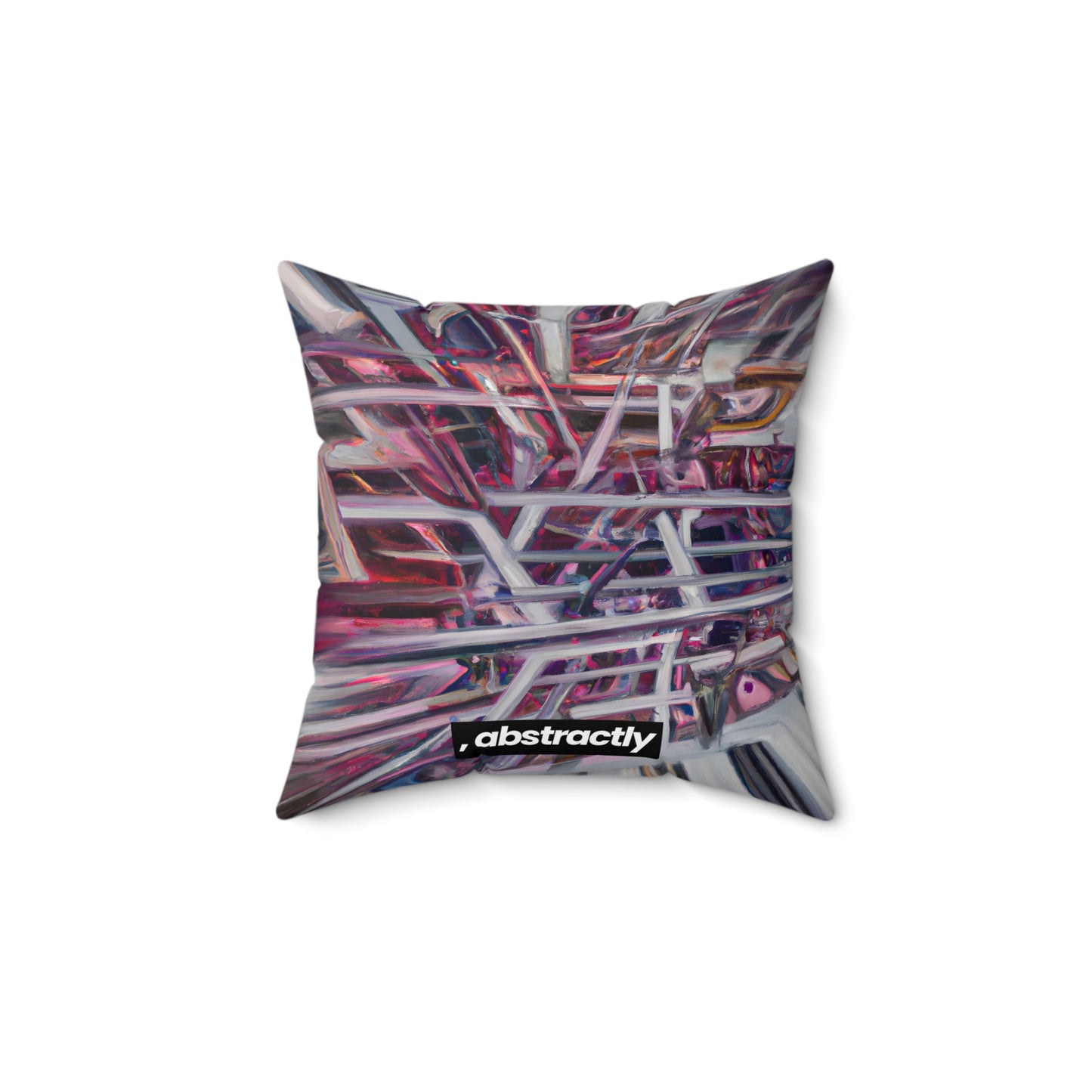 Francis Thorne - Normal Force, Abstractly - Faux Suede Throw Pillow