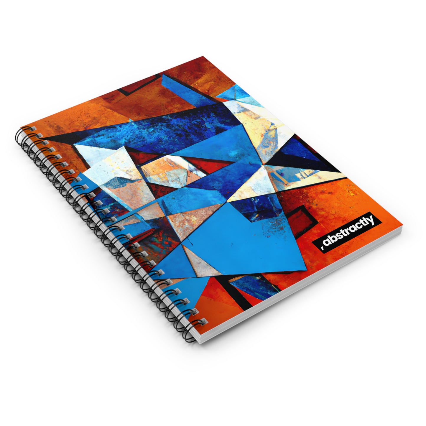 Bernard Fenton - Applied Force, Abstractly - Spiral Notebook