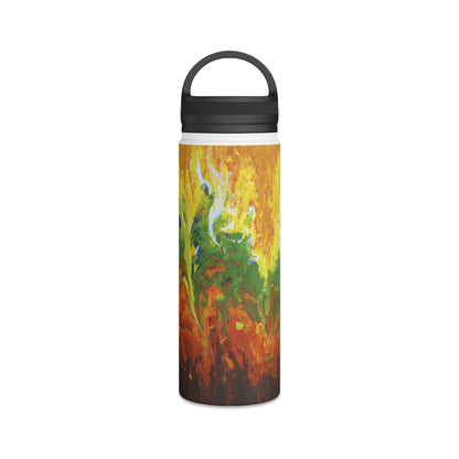 Frigivenium Crystal - Chemistry, Abstractly - Stainless Steel Water Bottle