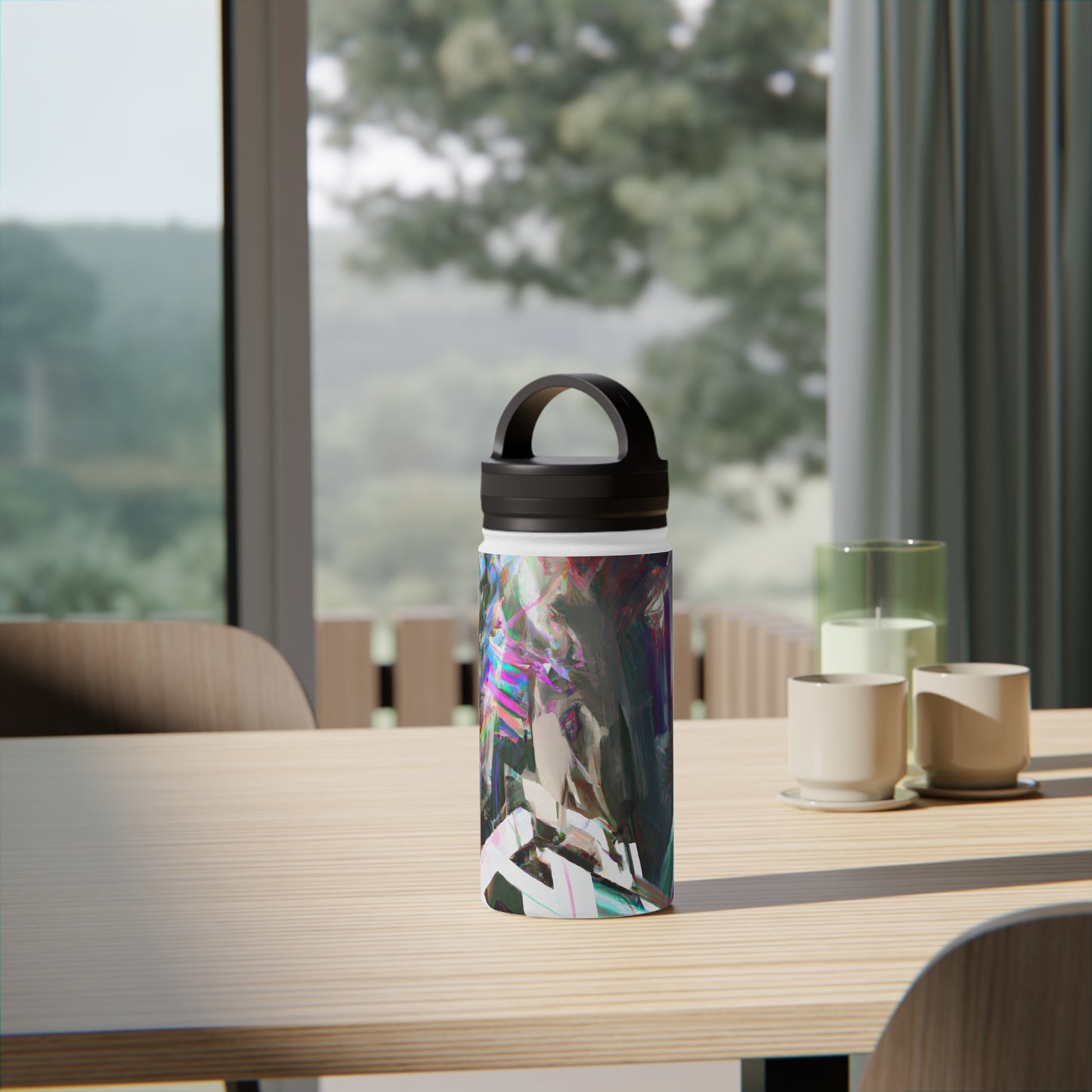 Vertex Integrity - Accrual, Abstractly - Stainless Steel Water Bottle