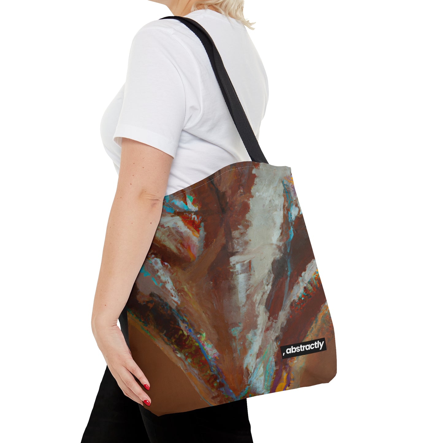 Quantum Glitter Crystal - Magnesium, Abstractly - Tote