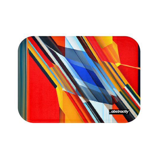 Joshua Fiedler - Air Resistance Force, Abstractly - Bath Mat