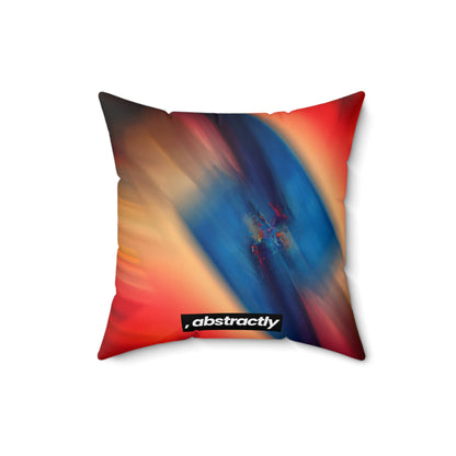 Randall Pritchard - Normal Force, Abstractly - Faux Suede Throw Pillow