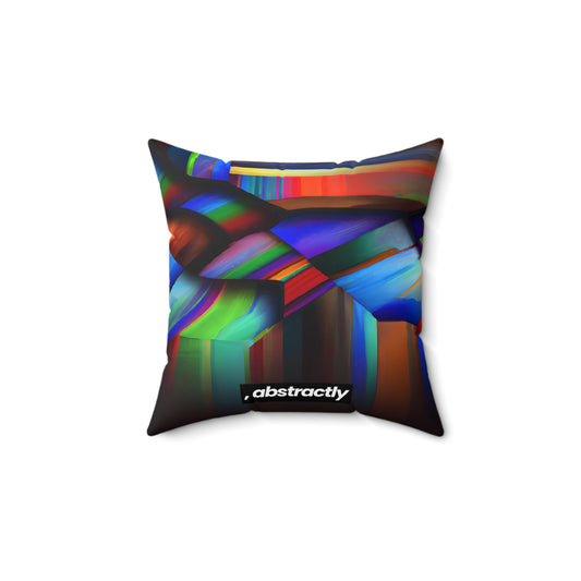 Henry Brinkley - Air Resistance Force, Abstractly - Faux Suede Throw Pillow