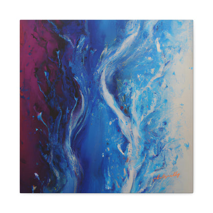 Cerulean Acidum - Chemistry, Abstractly - Canvas