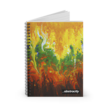 Andromeda Ionite - Chemistry, Abstractly - Spiral Notebook