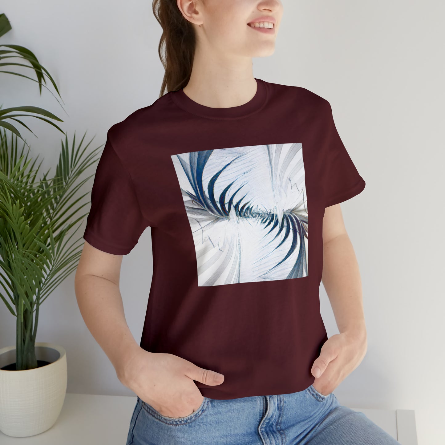 Cassandra Steller - Magnetic Force, Abstractly - Tee