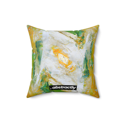 Photon-liteonium - Potassium, Abstractly - Faux Suede Throw Pillow